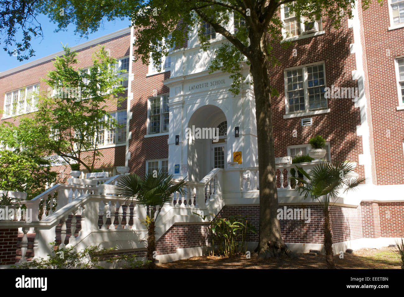 Lafayette School, New Orleans, Louisiana Stockfoto