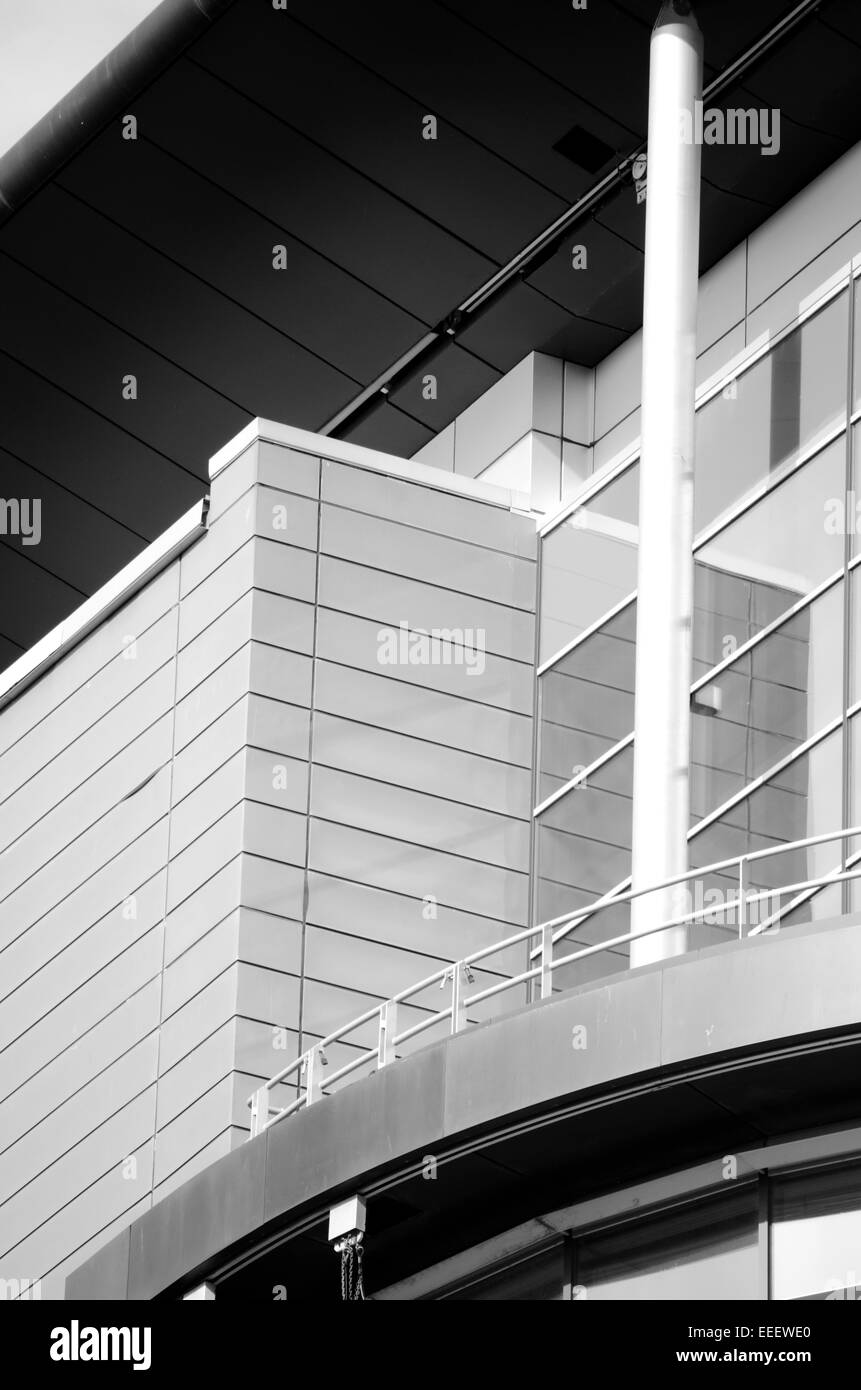 Moderne Büros am Atlantik Quay in Glasgow, Schottland Stockfoto