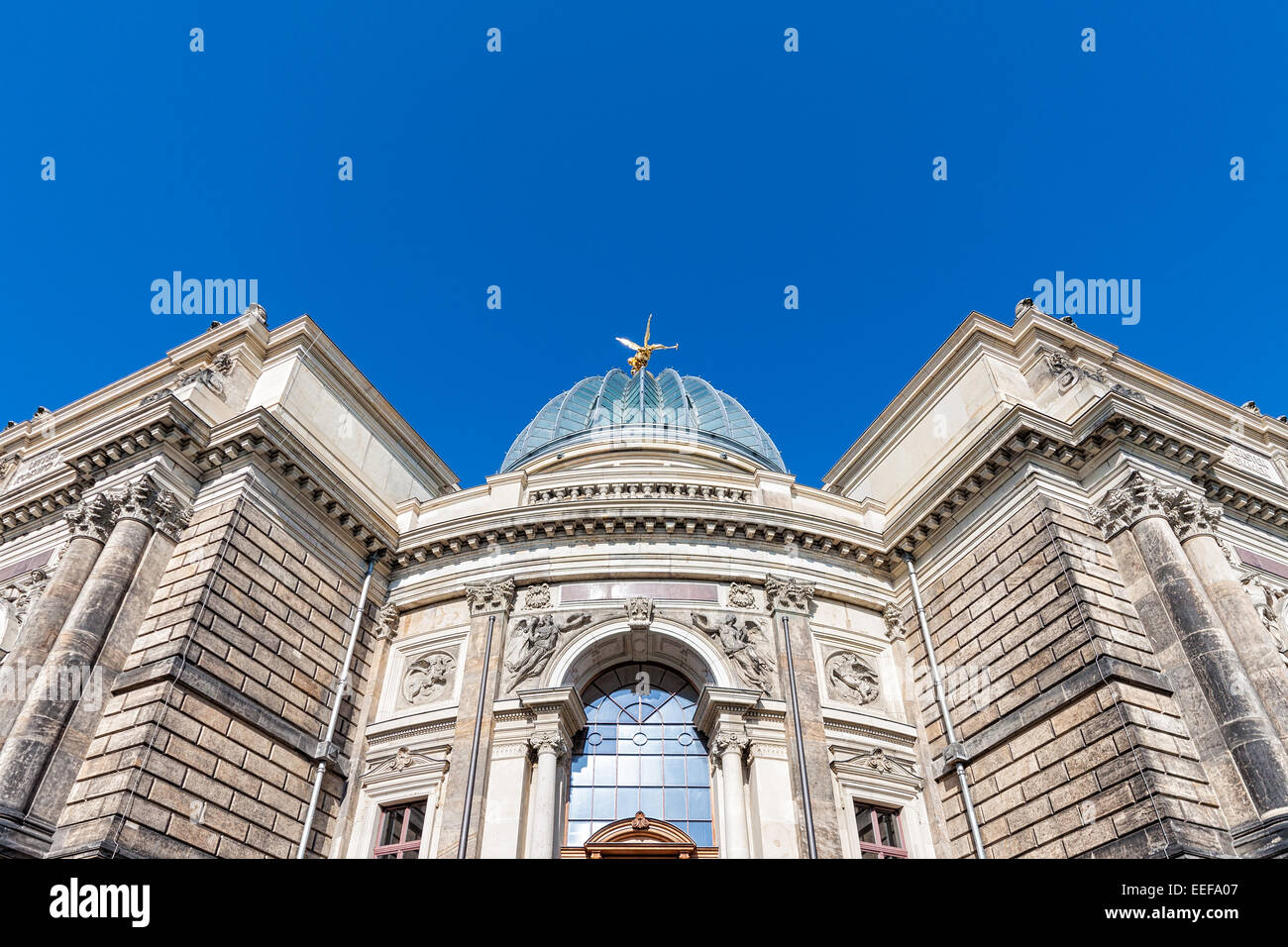 Historisches Gebäude in Dresden (Deutschland) Stockfoto