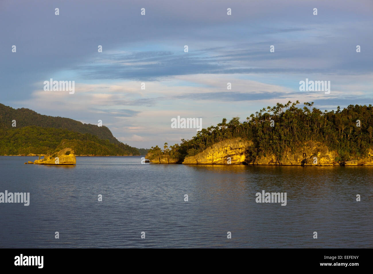 Eindrücke von Triton Bay, West-Papua, Indonesien Stockfoto