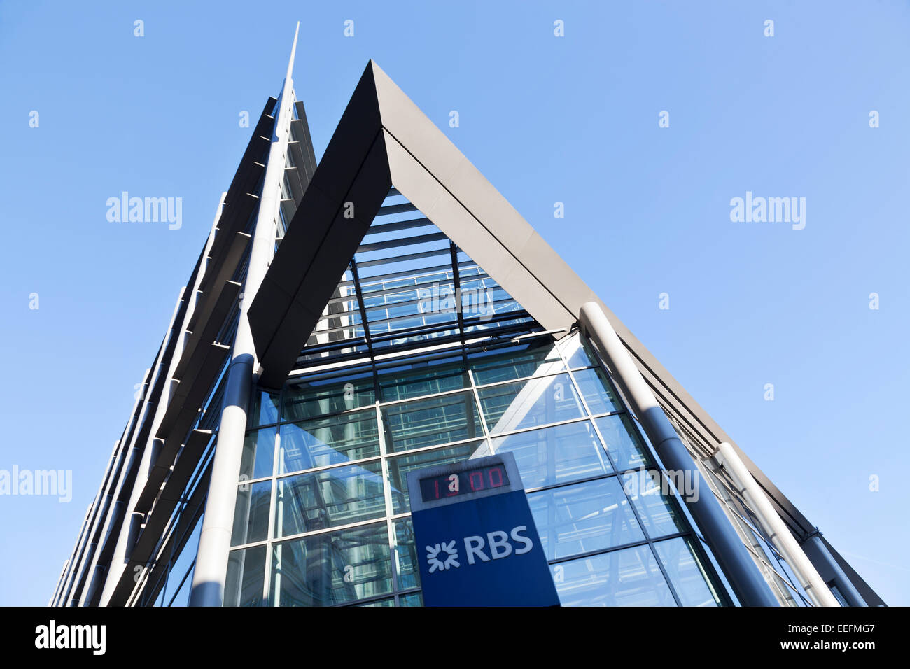 Royal Bank of Scotland Londoner Hauptsitz Stockfoto