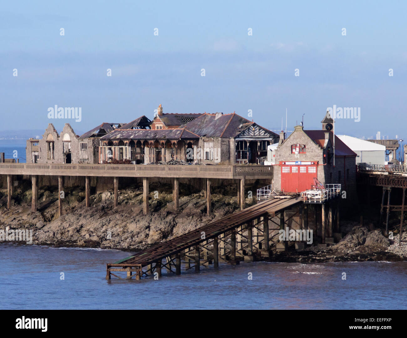 Birnbeck Oldenburg England Stockfoto