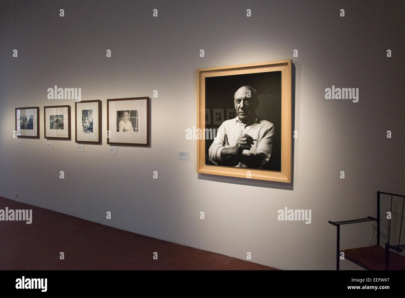 Fotos von Picasso von Lucien Clergue, Reattu Museum, Arles, Bouches-du-Rhône, Frankreich Stockfoto