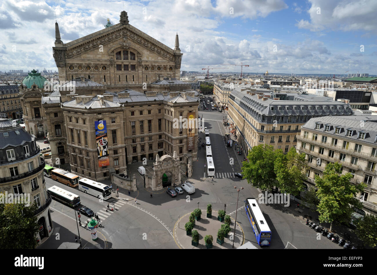 Paris, Opéra Garnier Stockfoto