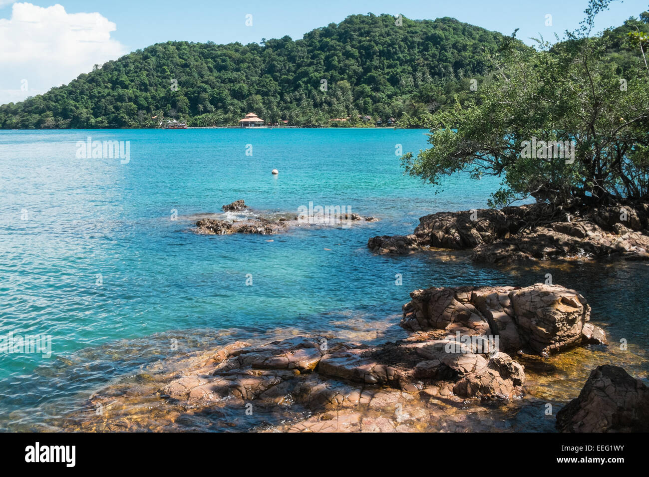 Tropisches Paradies. Koh, Insel Ko Wai. Thailand Stockfoto