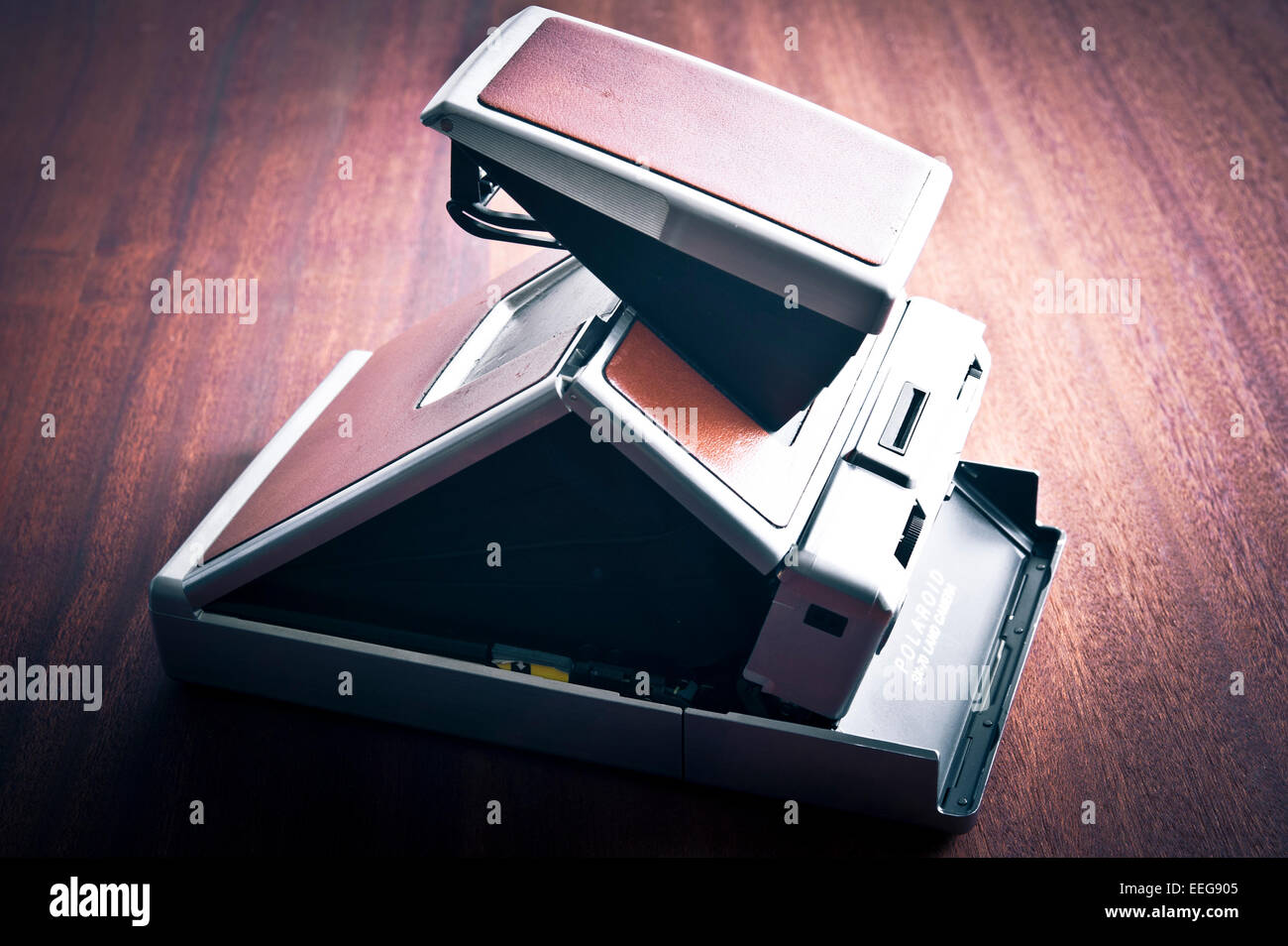 Polaroidkamera SX-70 Land Stockfoto