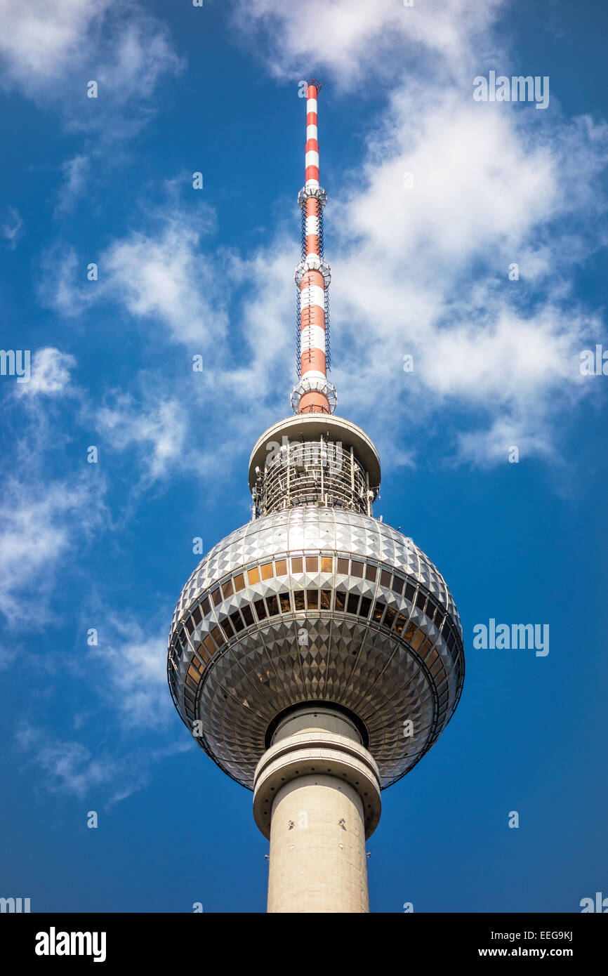Fernsehturm in Berlin (Deutschland) Stockfoto