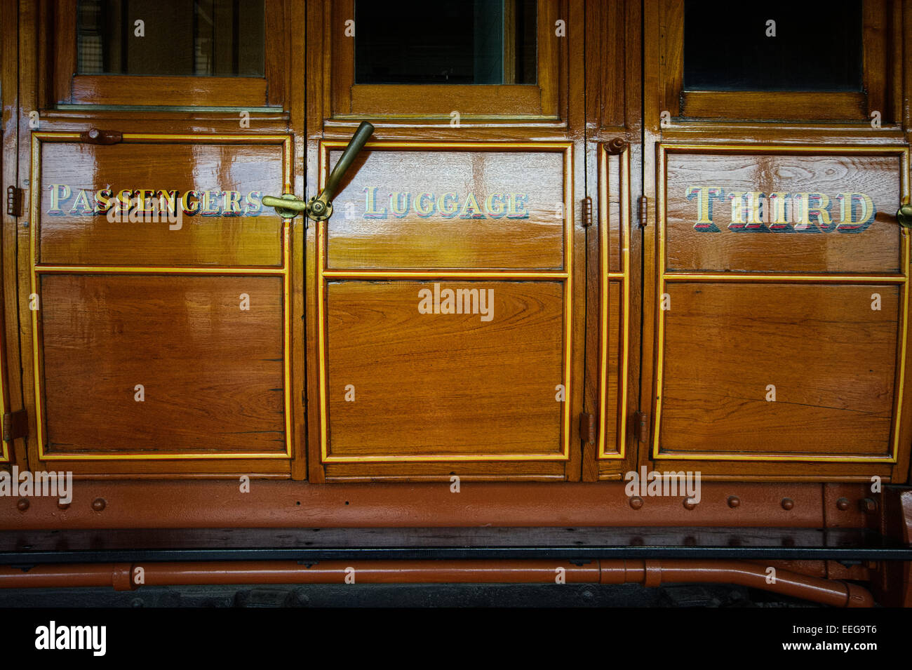 Eisenbahnmuseum Shildon, County Durham Stockfoto