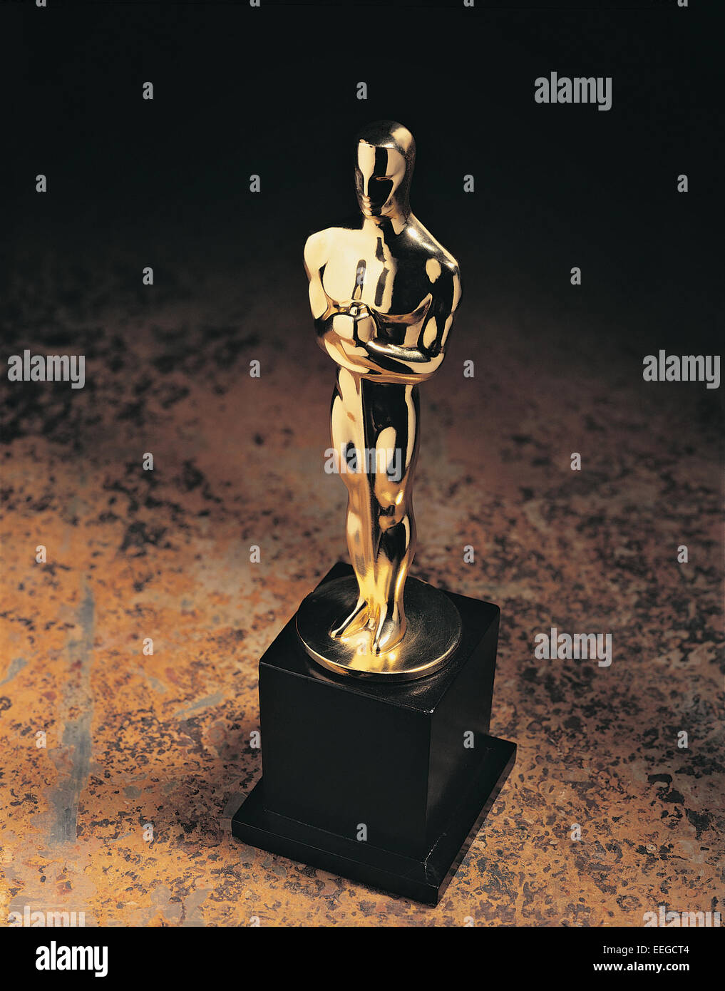 Hamburg, Deutschland, goldene Oscar-statue Stockfoto