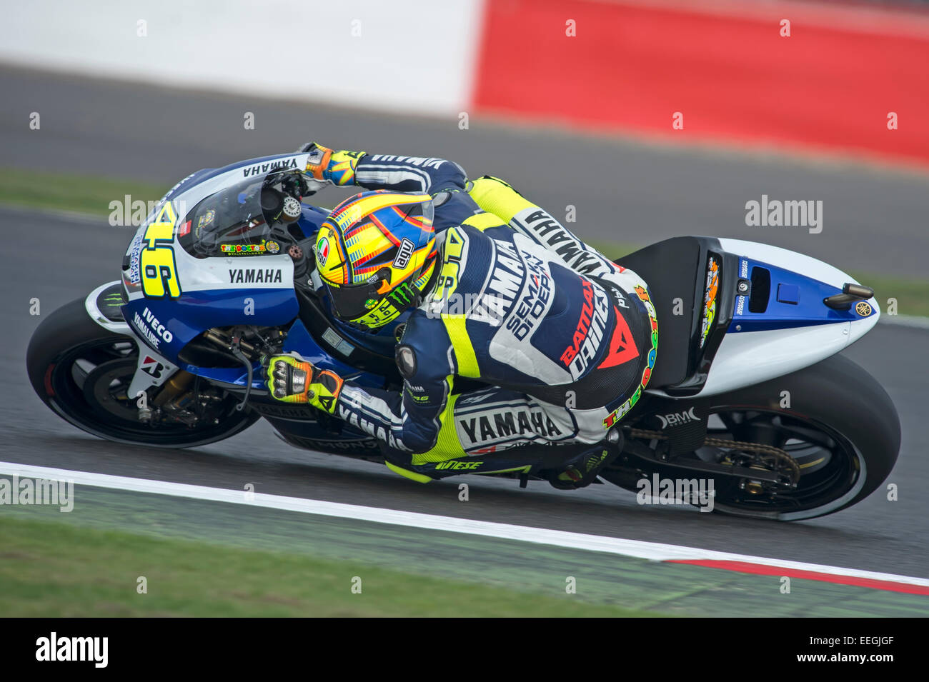 Valentino Rossi, 46, Yamaha. 2013. Stockfoto