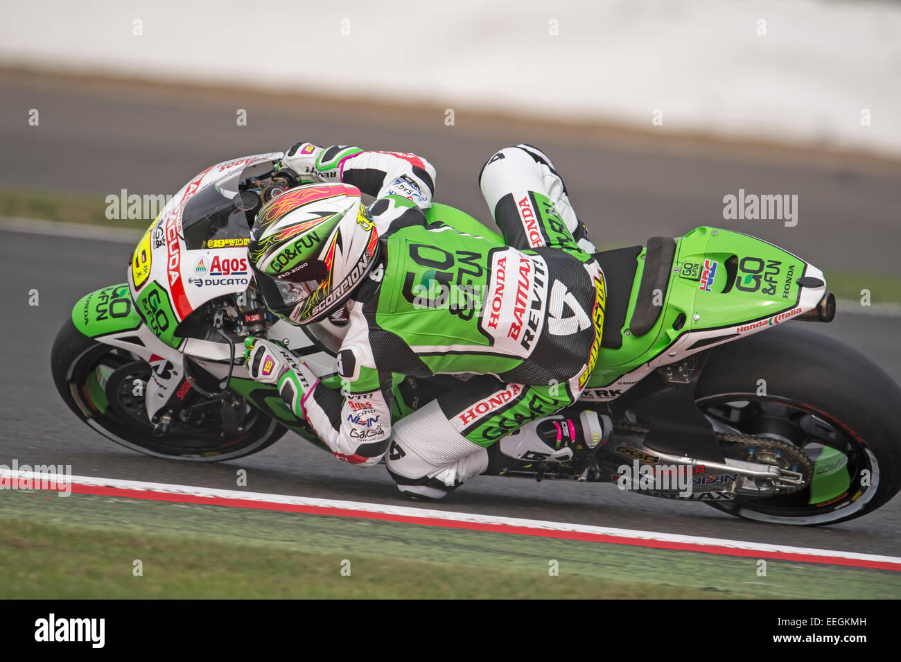 Alvaro Bautista, Honda, 2013 Stockfoto