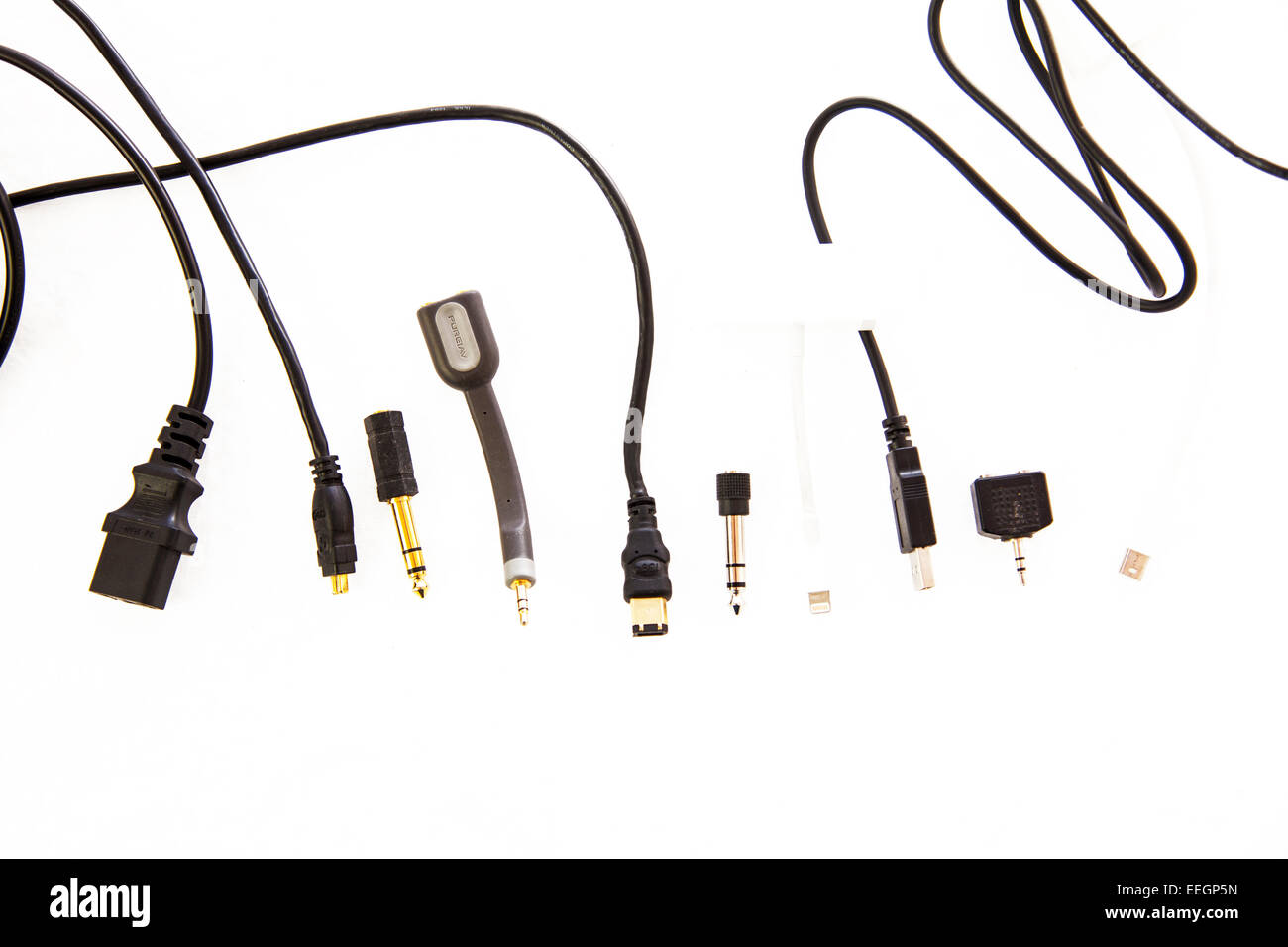 elektrische Anschlüsse Kabel USB-Stecker Stecker Wasserkocher Blei