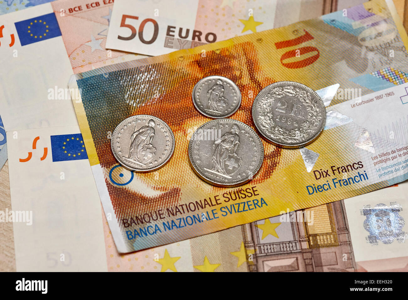 Eur chf -Fotos und -Bildmaterial in hoher Auflösung – Alamy