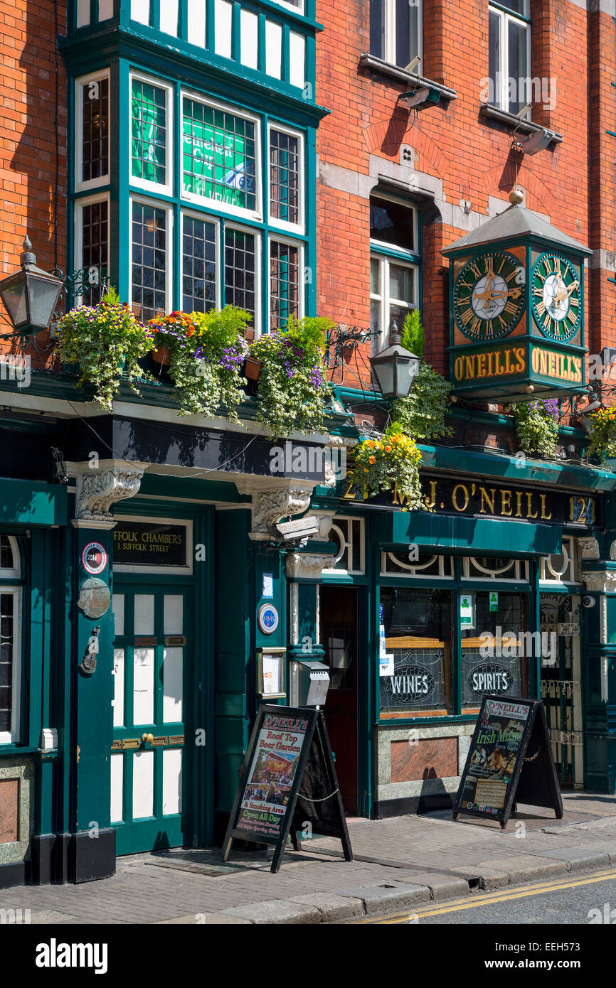 O'Neills Pub auf Kirche Lane, Dublin, Irland, Irland Stockfoto