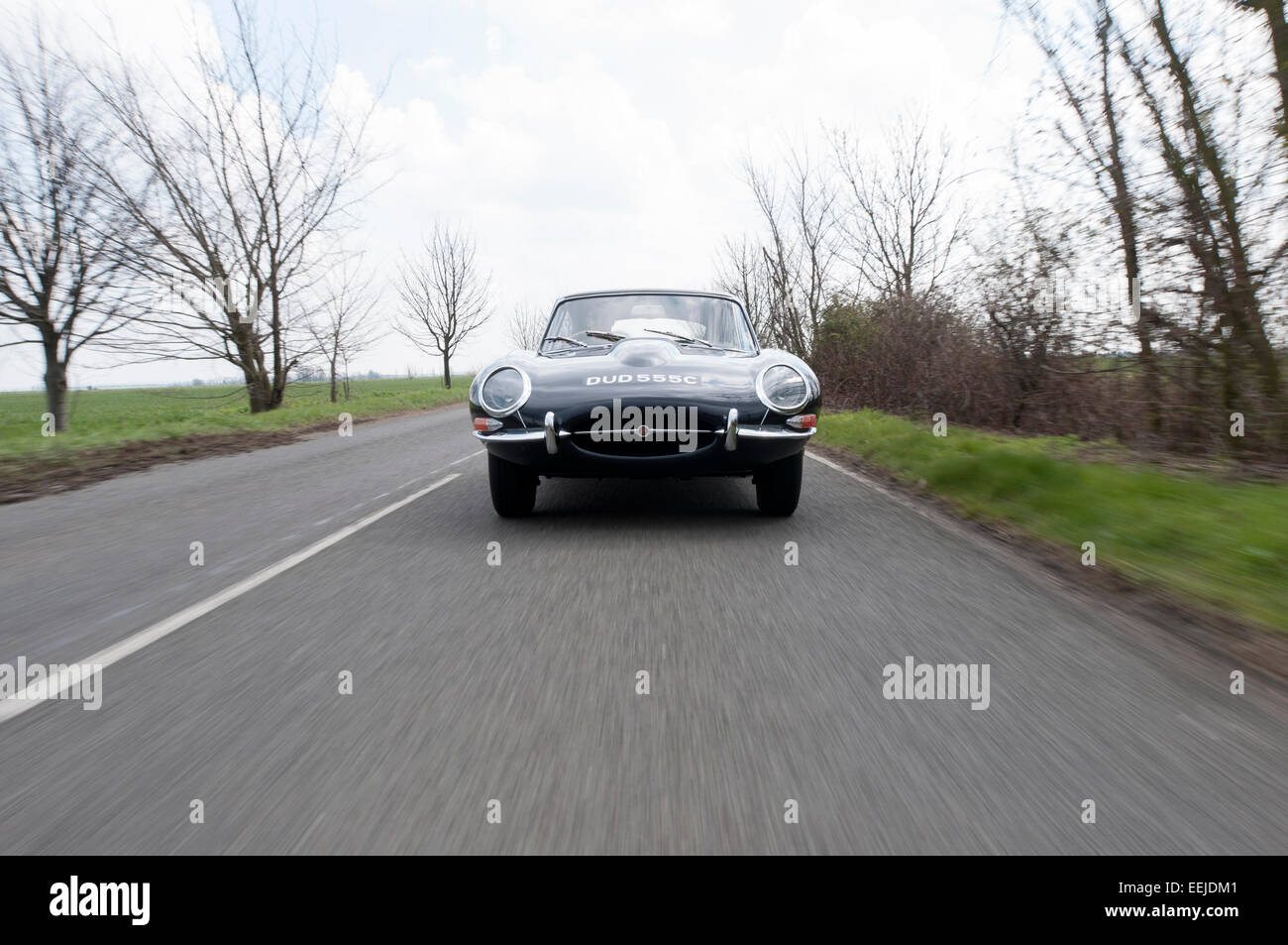 E-Type Jaguar 4.2 Serie 1 (1964-1968) "Das schönste Auto der Welt" britischen Sportwagen Stockfoto