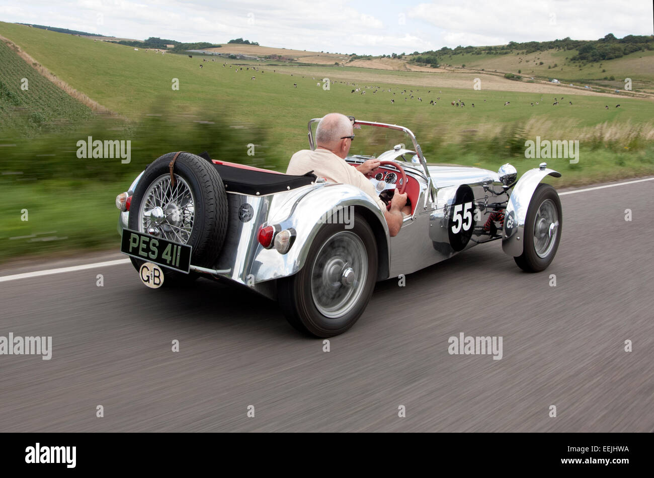 Klassische Sportwagen Lotus 7 Stockfoto