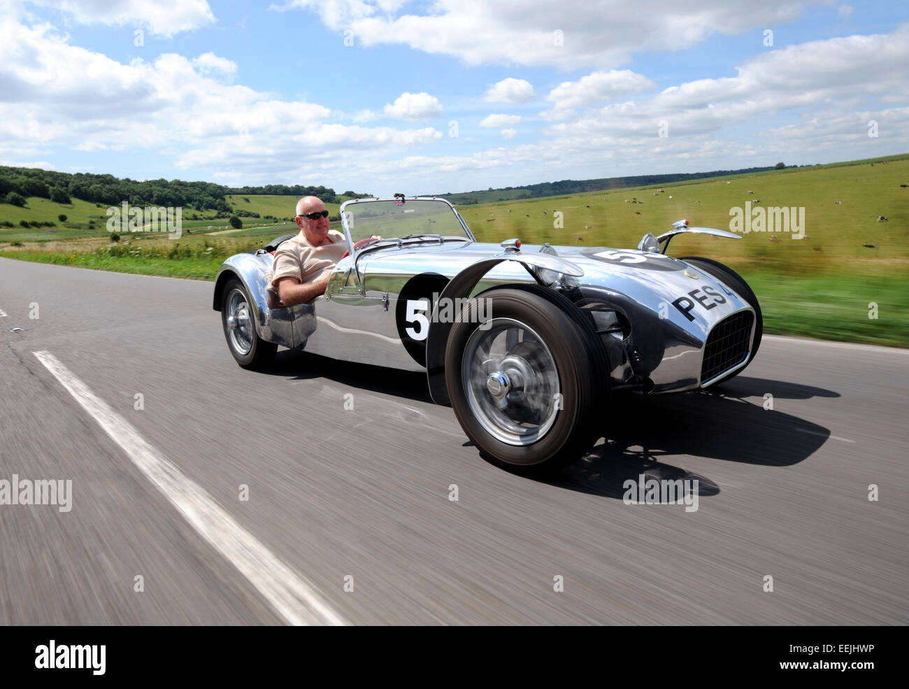 Klassische Sportwagen Lotus 7 Stockfoto