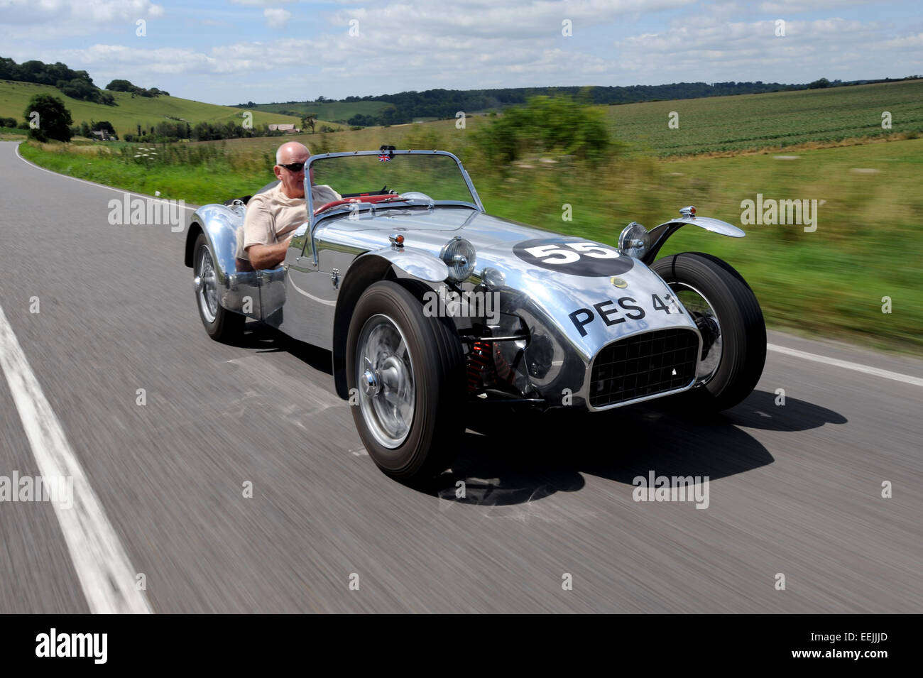 Klassische Sportwagen Lotus 7 Stockfoto