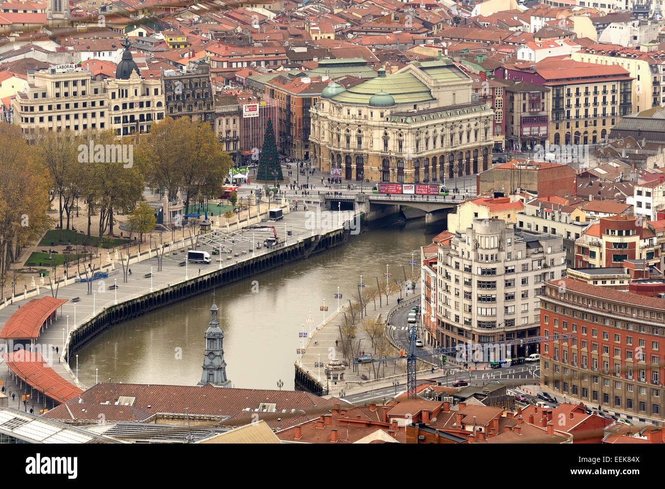 Arriaga-Theater, Bilbao, Vizcaya, Baskenland, Baskenland, Spanien, Europa Stockfoto