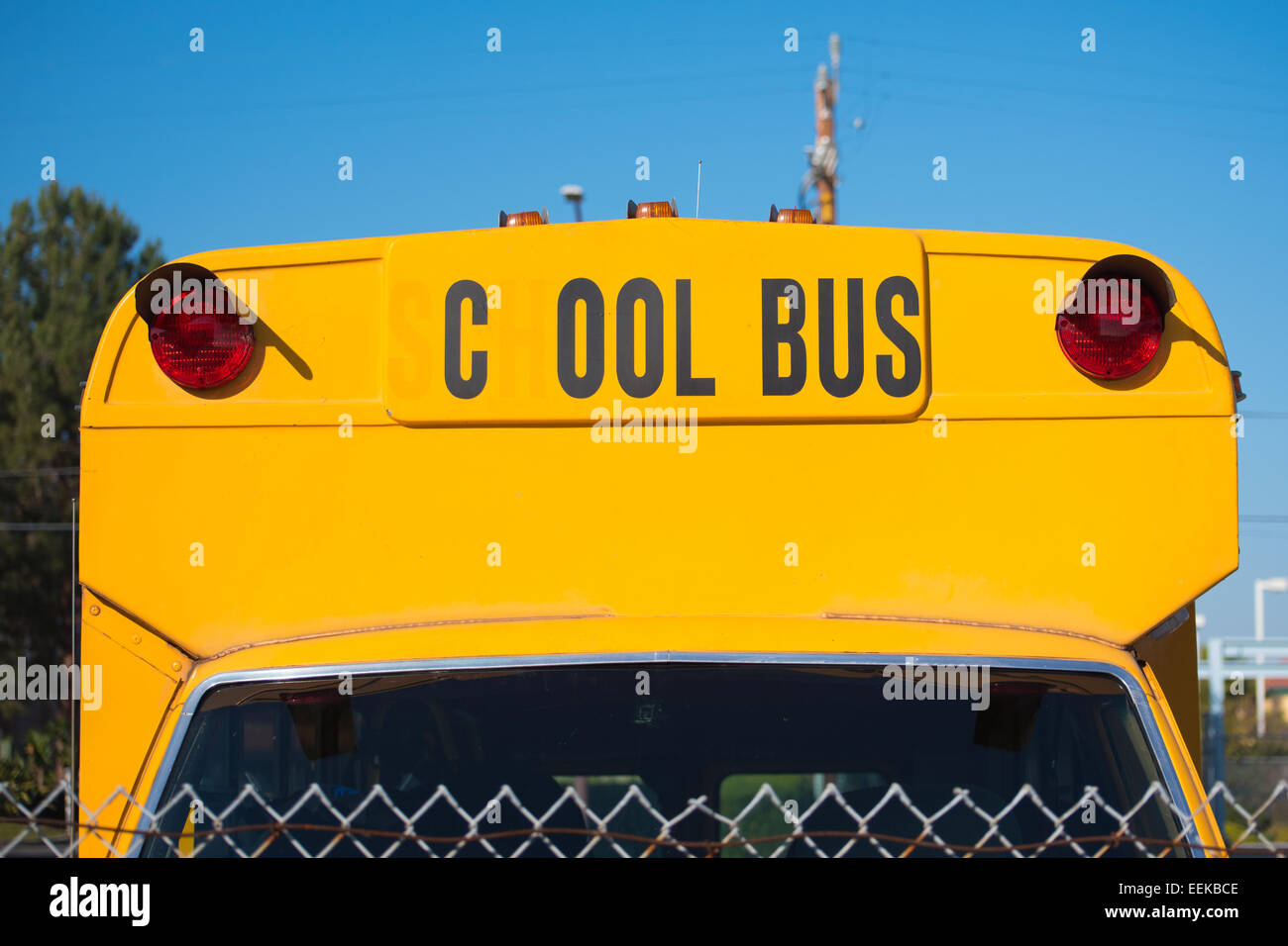 Die coolen Bus Stockfoto