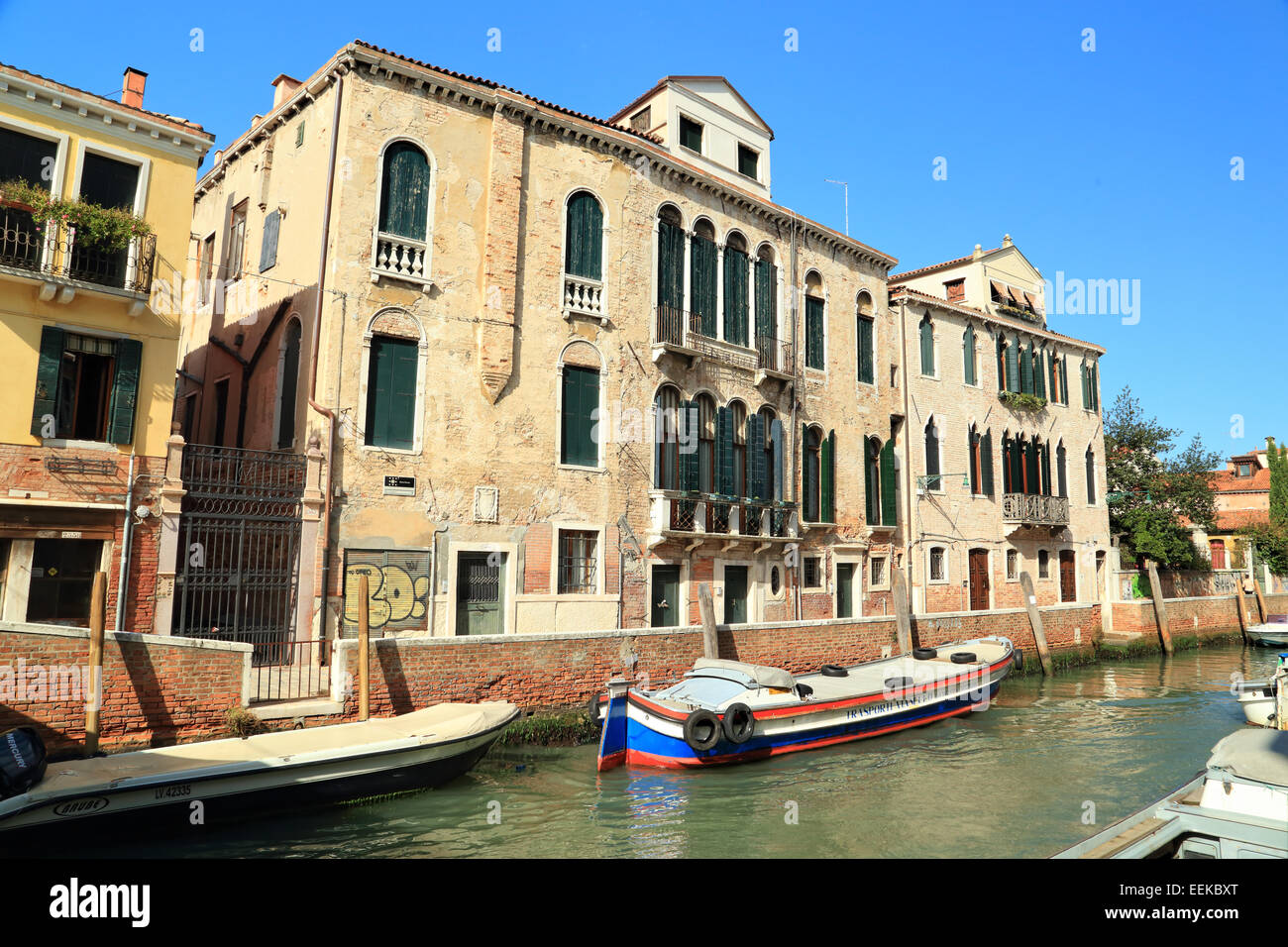 Palazzo Angaran und Briati Stockfoto