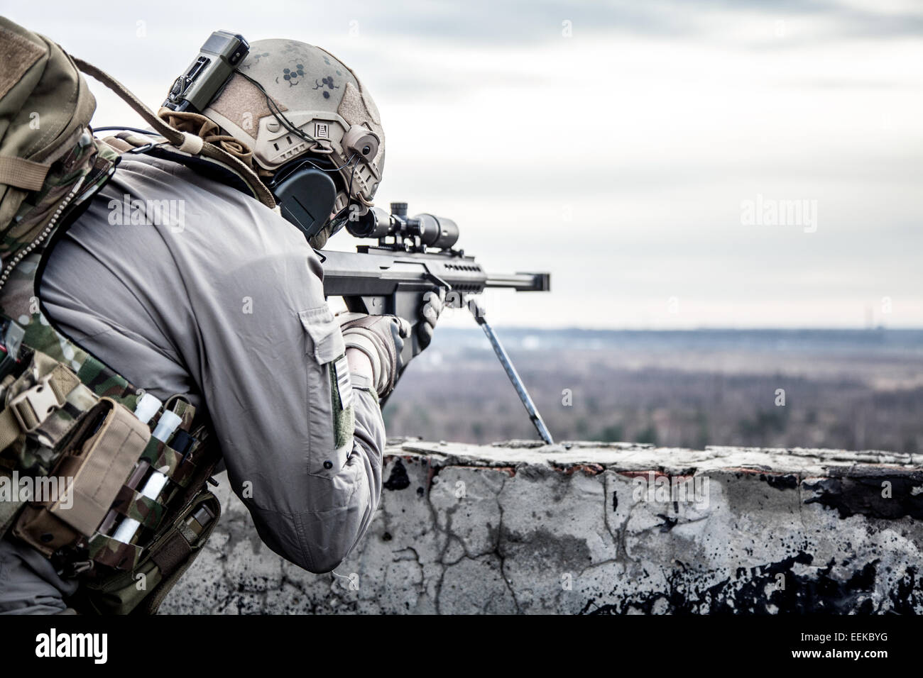 US Army sniper Stockfotografie Alamy