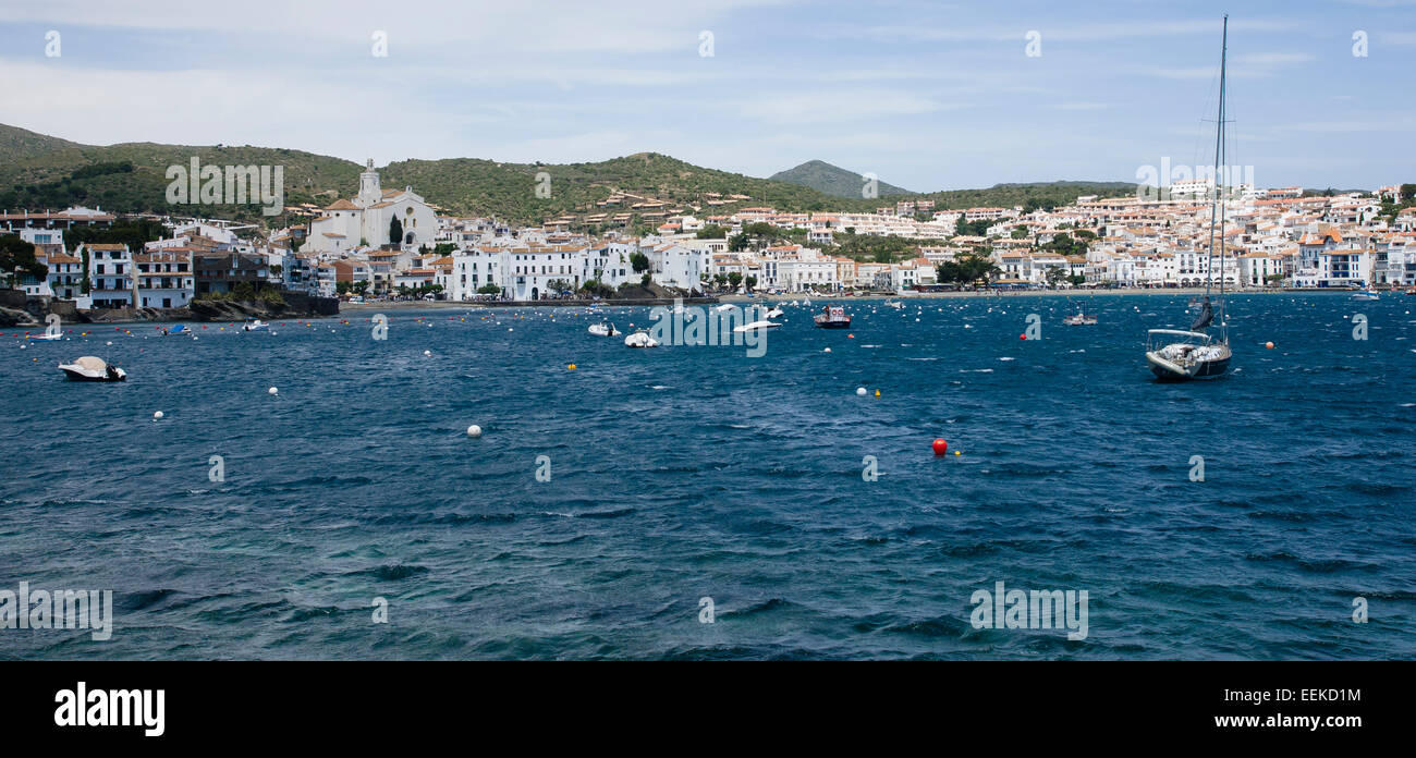 Cadaqués Landschaft Stockfoto