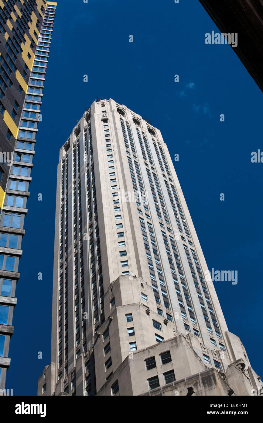 20 Austauschplatz Canadian Imperial Bank of Commerce oder First National City Bank Building Lower Manhattan in New York City USA Stockfoto
