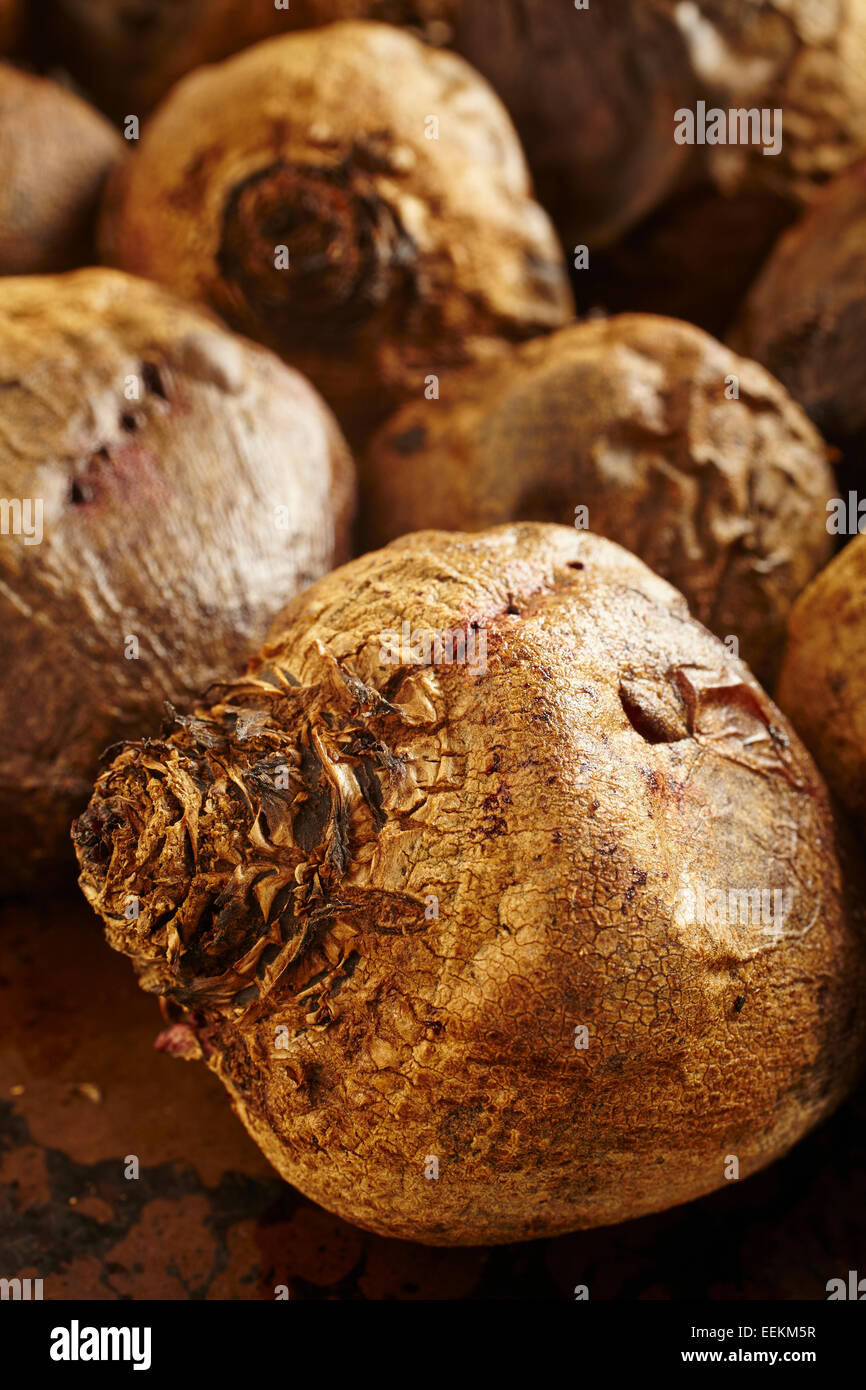 Gerösteten Rüben oder rote Beete Stockfoto