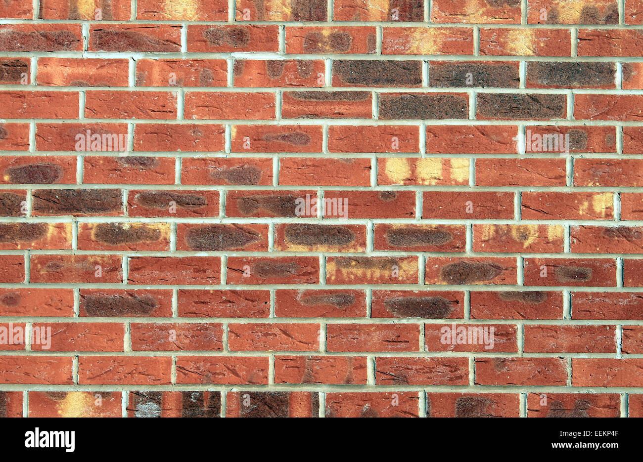 Strukturierte Oberfläche der Ziegel Wand Hintergrund. Stockfoto