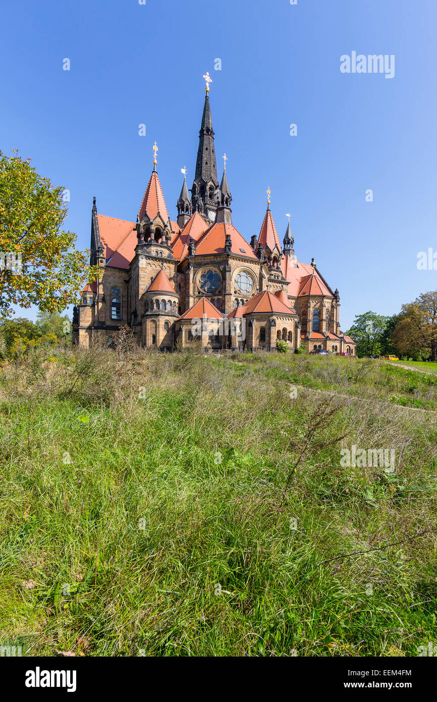 Garnison-Kirche des Hl. Martin, Dresden, Sachsen, Deutschland Stockfoto