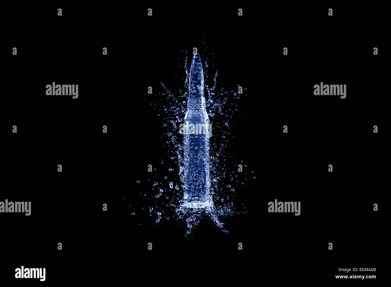 Nahaufnahme von Aufzählungszeichen Gehäuse erschütternd Stockfoto