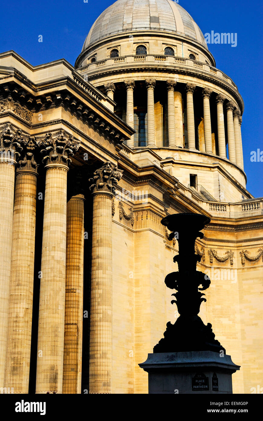 Paris, Frankreich. Das Pantheon (1790; Jacques-Germain Soufflot) Stockfoto
