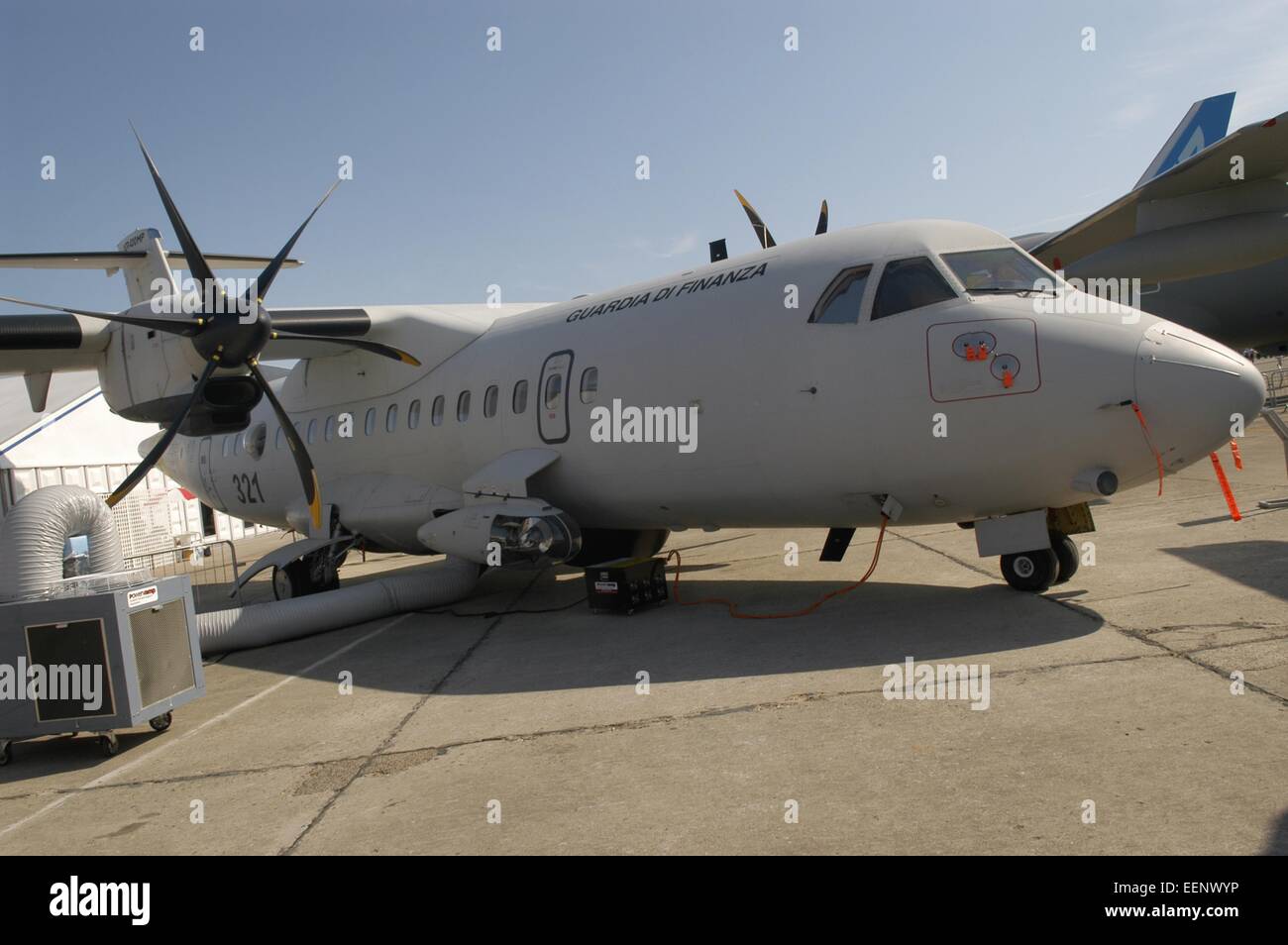 Sea Patrol Flugzeuge ATR 42 für die italienische Finanzpolizei Stockfoto