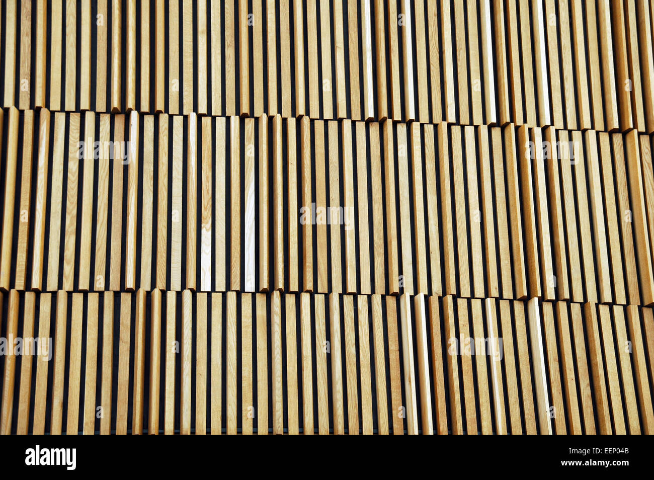 Textur von der Oper in Oslo, Norwegen Stockfoto