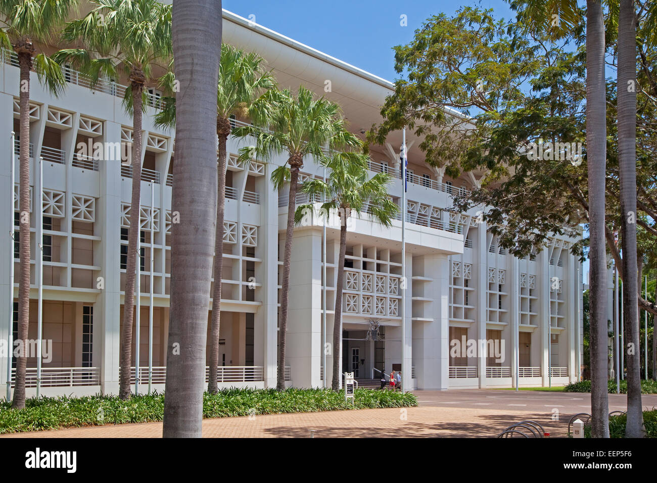 Parlamentsgebäude in Darwin, Sitz des Northern Territory Legislative Assembly, Australien Stockfoto