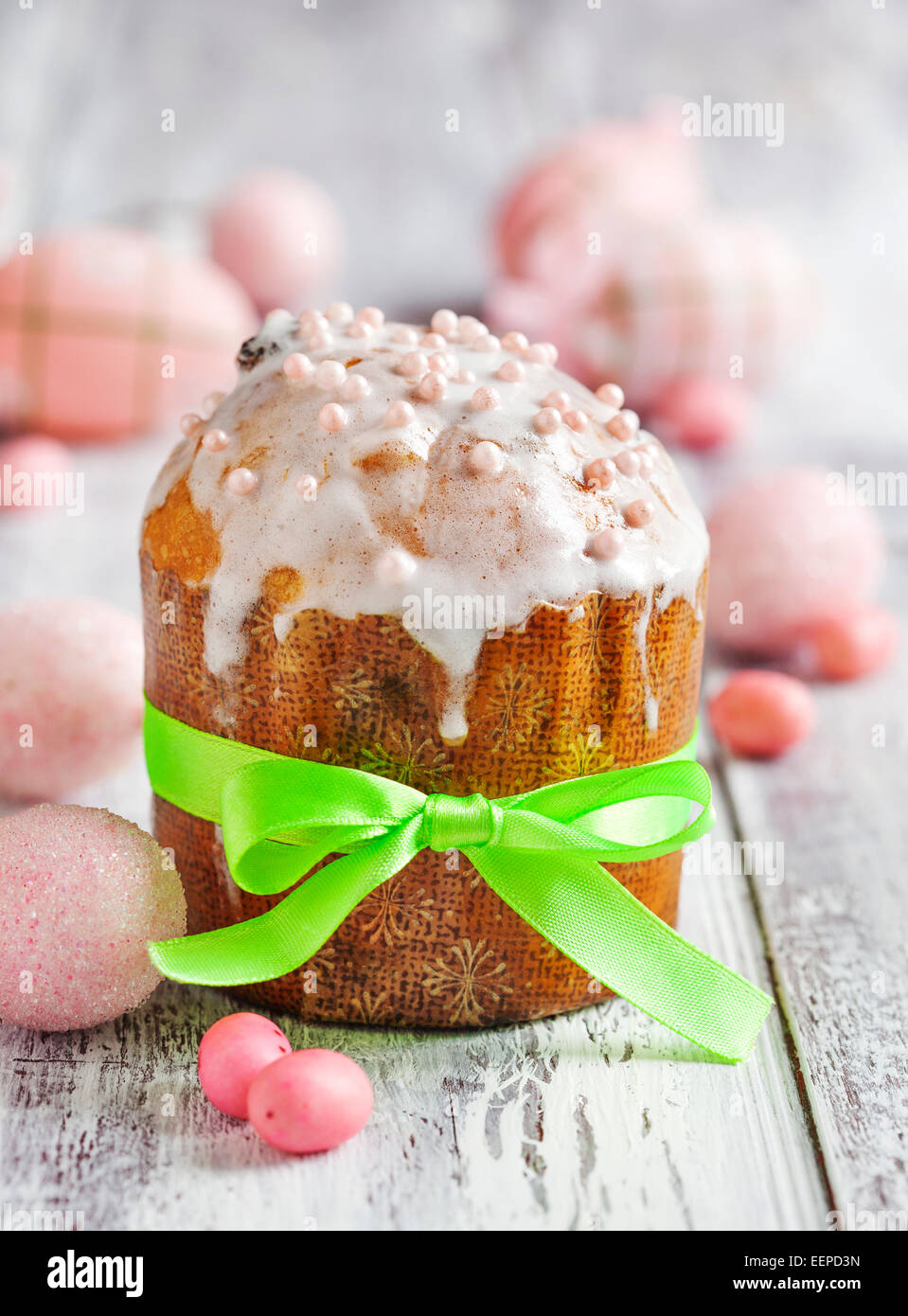 Traditionelle Osterkuchen Stockfoto