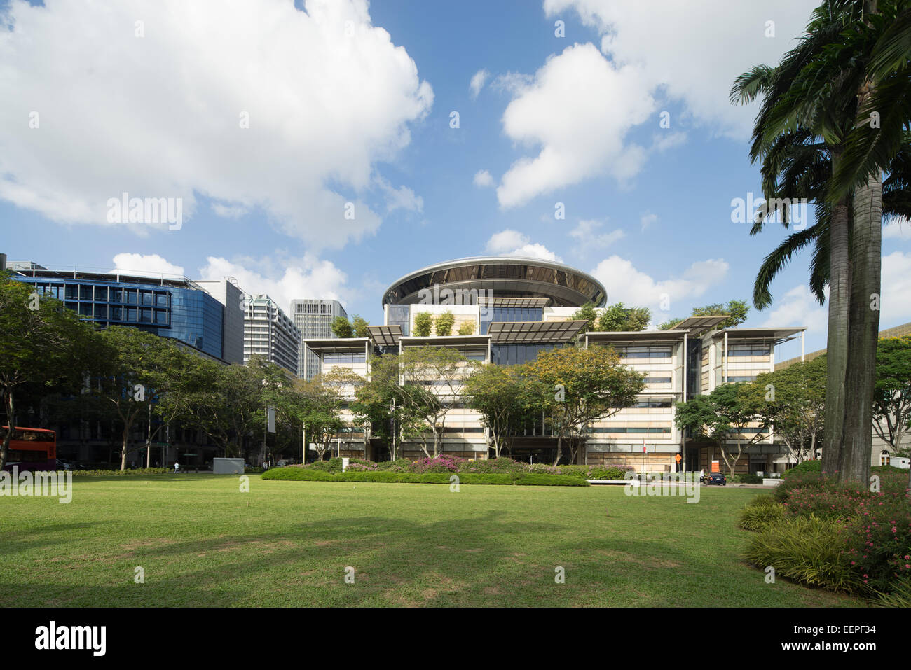 Neue Supreme Court, Singapur. Stockfoto
