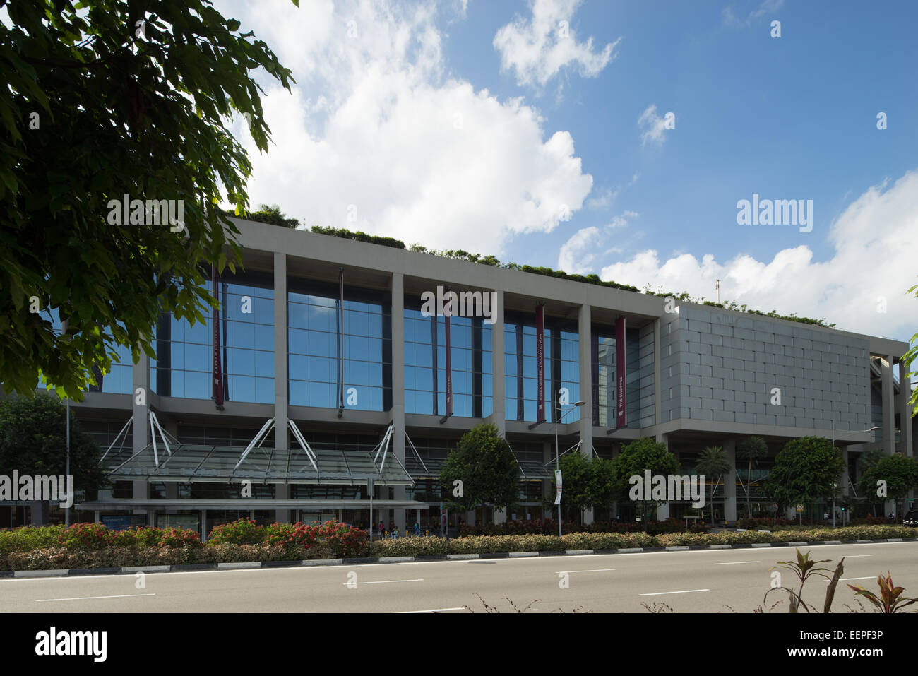 Marina Bay Sands Convention Center, Singapur. Stockfoto