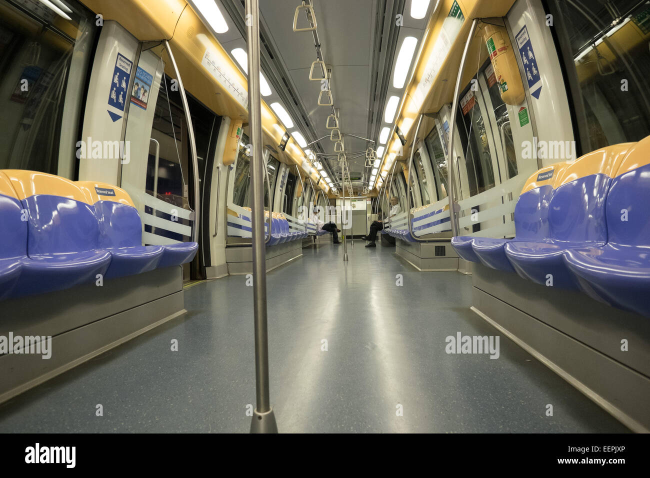 Singapur MRT-Transit-System. Stockfoto