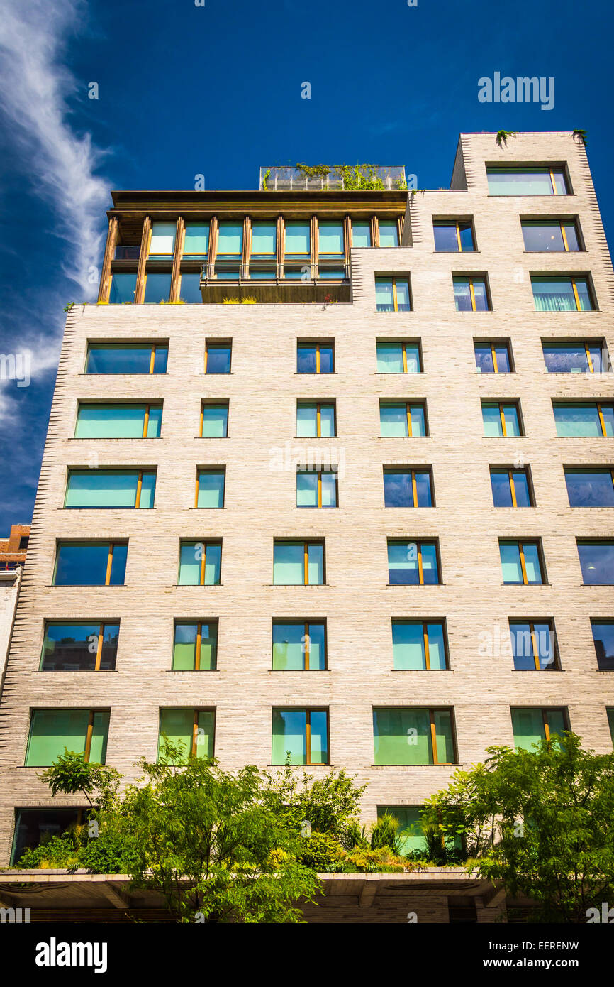 Gebäude in Manhattan, New York. Stockfoto
