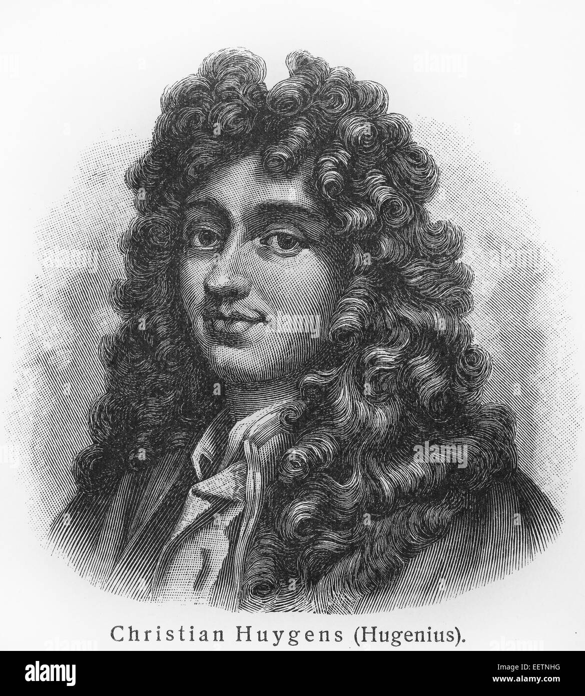 Christiaan Huygens Stockfoto