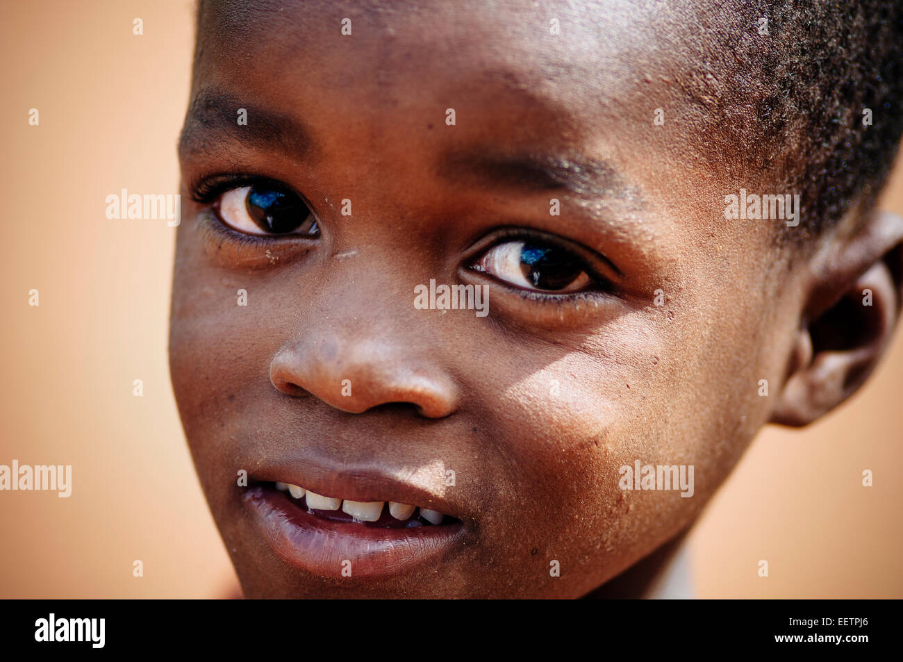 Porträt von sowie junge, Burkina Faso. Stockfoto