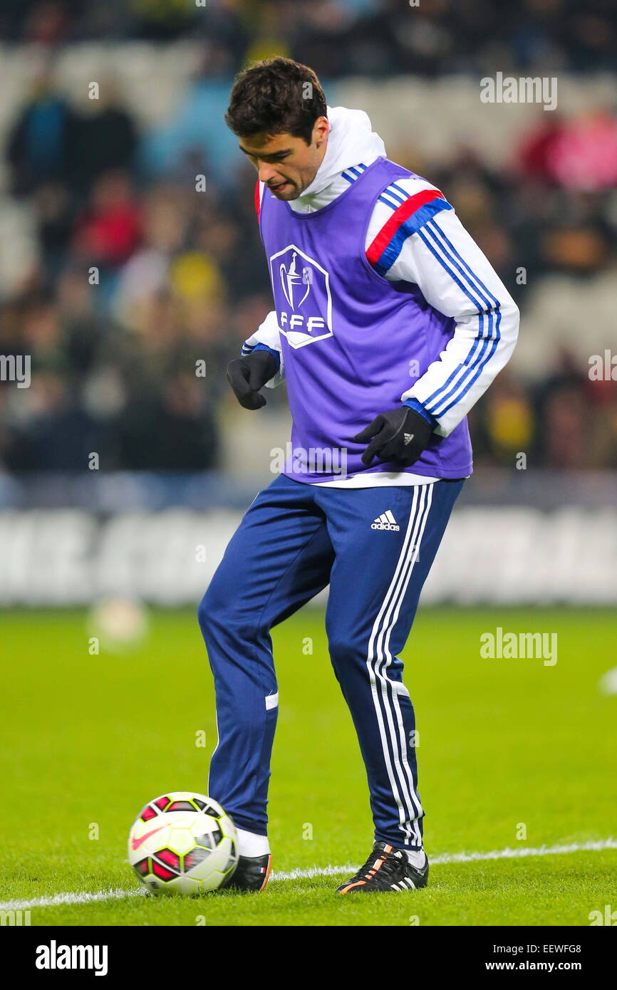 Yoann GOURCUFF. Coupe de France 2014/2015. Foto: Vincent Michel/Icon Sport Stockfoto