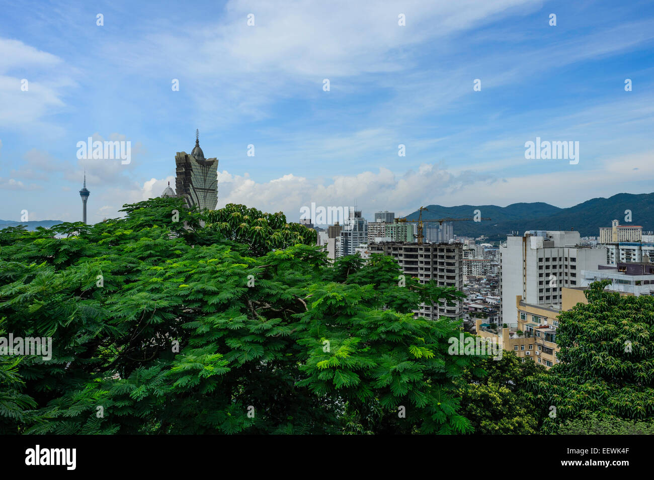 Ansicht von Macau Stockfoto