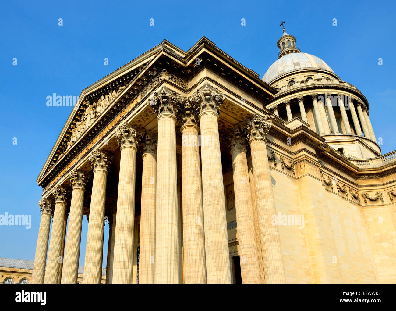 Paris, Frankreich. Das Pantheon (1790; Jacques-Germain Soufflot) Stockfoto