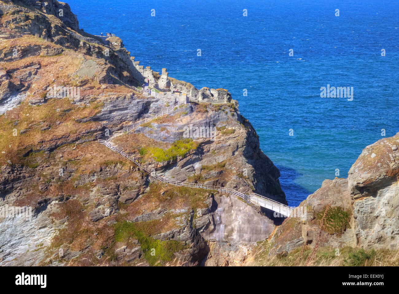 Cornwall, England, Vereinigtes Königreich, Tintagel Stockfoto