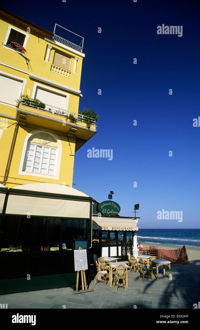 Italien, Ligurien, Riviera di Ponente, Alassio Stockfoto