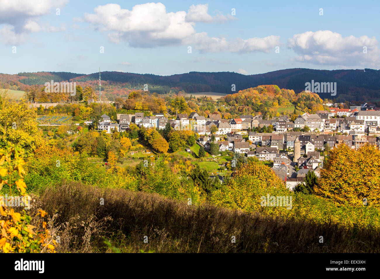 Alte Stadt Arnsberg, eine Stadt in der Region, Deutschland, Sauerland