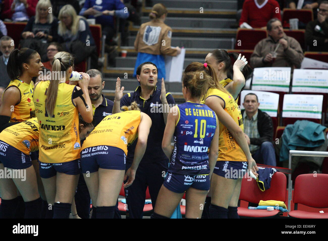 Imoco conegliano volley team Fotos und Bildmaterial in hoher